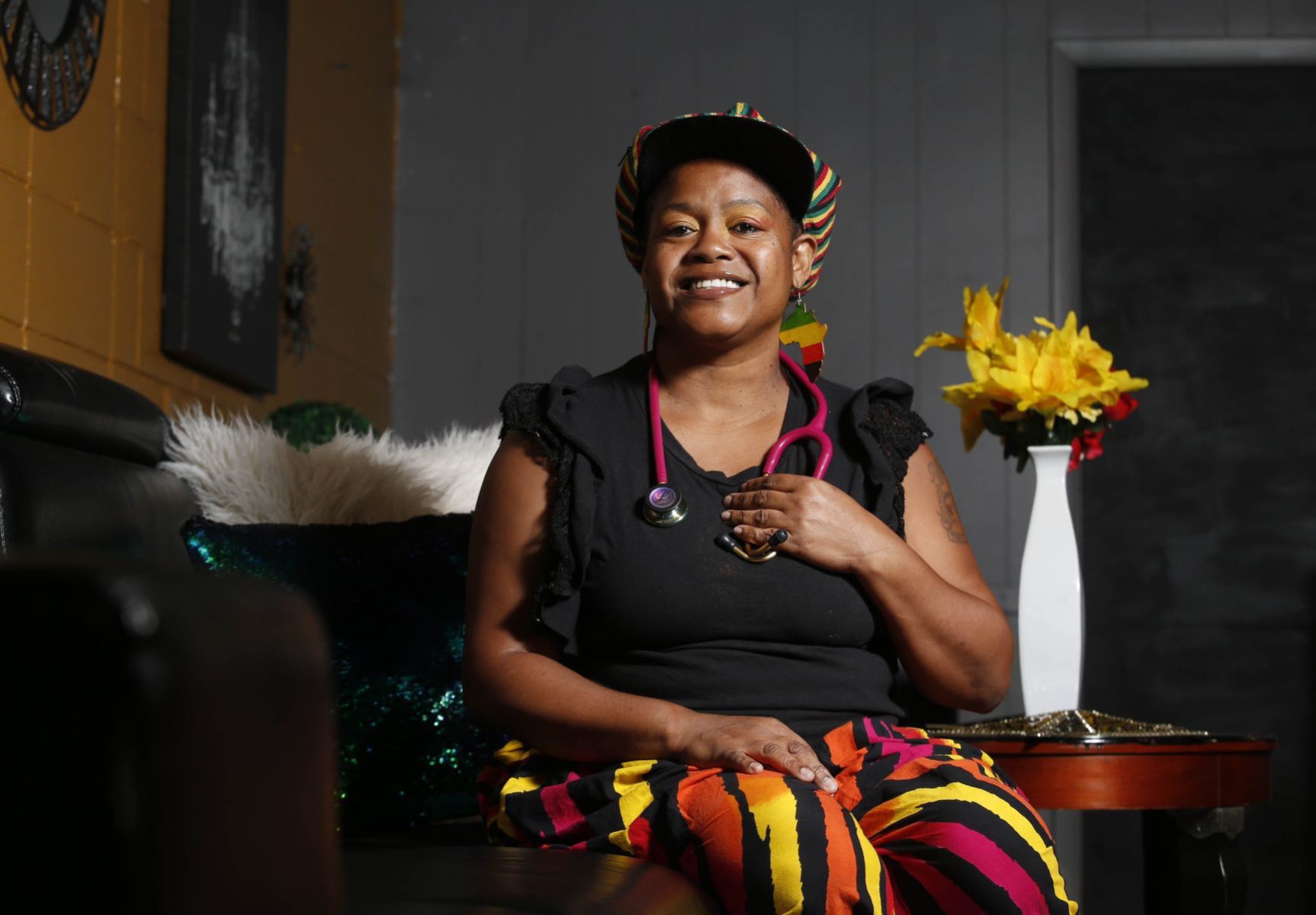 Look for the helpers: Local nurse heads to New York